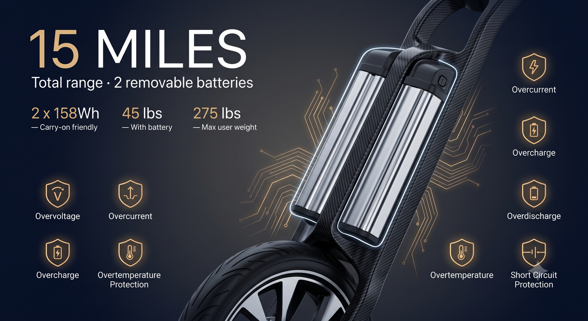 Two Batteries. One Long Afternoon.